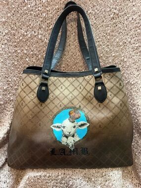 🐑🐑💋 Vintage L.A.M.B. by Gwen Stefani Tote Bag